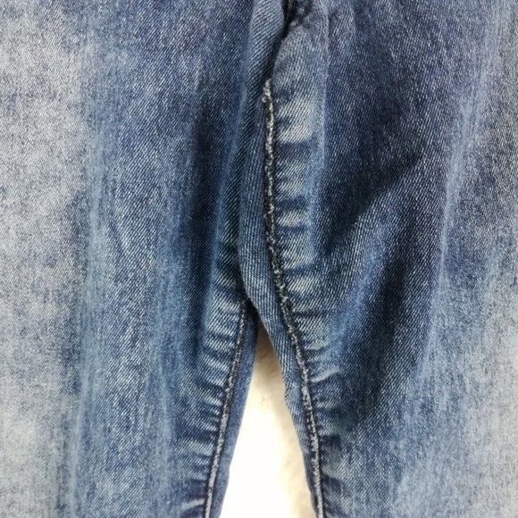 Lovesick Womens Jeans Super Skinny Blue Denim Acid Wash Mid Rise Juniors 7 - Picture 12 of 15